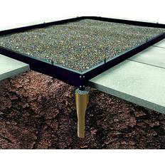 Halls magnum Halls Greenhouses Universal/Magnum 128 Foundation 9.9m² Rustfrit stål, Aluminium