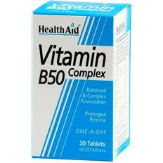 Health Aid Vitamin B50 Complex 30 pcs