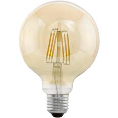 Globe Lampes LED Eglo Vintage E27 LED Leuchtmittel 4W 330lm 2200K G95 Filament Globe