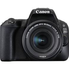 Canon EOS 200D Kit 18-55 IS STM Sensore CMOS 24 Mpx Display 3' Filmati Full HD Wi-Fi NFC