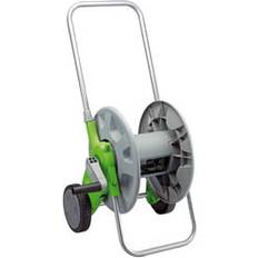 Verde Soportes para mangueras Draper Garden Hose Reel Cart 25049 50m