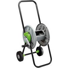 Verde Soportes para mangueras Draper Garden Hose Reel Cart 25060 45m