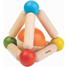 Hochets Plantoys Hochet triangle pastel