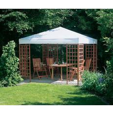 Wooden Pavilion without Roof