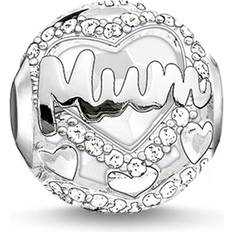 Thomas Sabo Abalorio, Modelo K0190-625-14, Plata, Sin tipo de metal, Talla Única