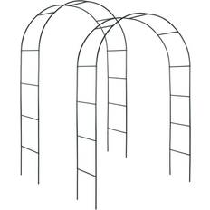 tectake 2 Archi Per Rose Rampicanti Ca. 240 cm 140x240cm