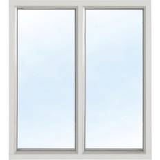 Effektfönster AFKP 11-04 Aluminium Fast fönster 3-glasfönster 110x40cm