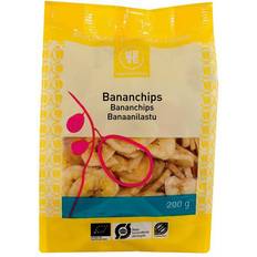 Tørket frukt og bær Urtekram Banana Chips 200g