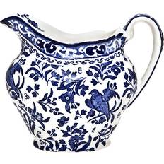 Burleigh Blue Regal Peacock Cream Jug 0.255L