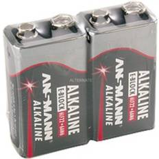 Ansmann Batterijen Batterijen en Opladers Ansmann 6LR61 Red-Line 9V batterij (blok) Alkaline 9 V 2 stuk(s)