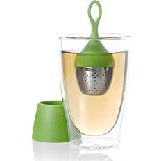 Red Tea Strainers Adhoc Floatea Floating Tea Strainer 13cm 4cm