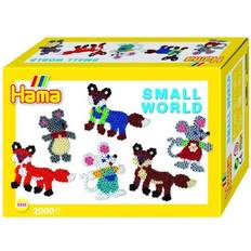 Dyr Perler Hama Beads Midi Beads Fox & Mouse Small World Gift Set 3503