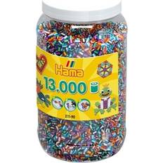 Hama Beads Midi Beads Everything Striped Mix in a Tub 13000pcs 211-90