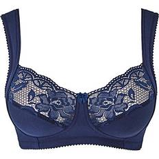 Miss Mary Lovely Lace Non-Wired Bra - Dark Blue