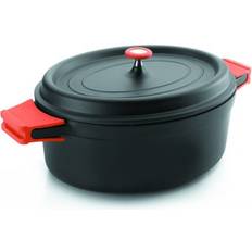 Ovals Other Pots Lacor Aluminuim with lid 3.5 L 20 cm