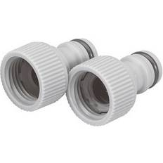 Plastic Hose Connectors Draper Bsp Garden Hose Tap Connectors 1/2" 12.7mm