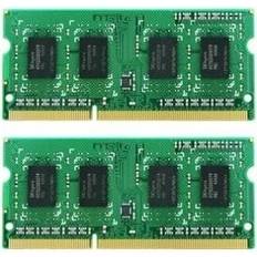 Palvelimille RAM-muistit Synology DDR3L 8 GB: 2 x 4 GB SO-DIMM 204-pinDDR3L -muisti, 8 Gt: kaksi neljän gigatavun moduulia SO-DIMM, jossa on 204 nastaa