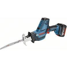 Bosch Batteri Elektriske sager Bosch GSA 18 V-LI C Professional (2x5.0Ah)