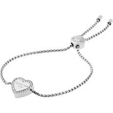 Michael Kors Heritage Bracelet - Silver/Transparent
