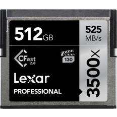 Cfast 512 Lexar Media CFast 2.0 525MB/s 512GB (3500x)