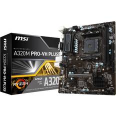 MSI AMD Placas Base MSI A320M Pro-VH Plus AM4 DDR4 HDMI