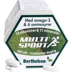 L-carnitin Vitaminer & Mineraler Berthelsen Multisport 180 stk