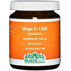 Mega c 1500 Scanpharm HealthCare Mega C 1500mg 30 stk