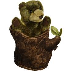 Folkmanis Bear in Tree Stump 2904