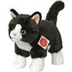 Hermann Teddy Leksaker Hermann Teddy Cat Standing Black & White 918202