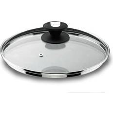 Lacor En Verre Bord Inox 32 cm - Transparent Couvercle 32 cm