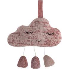 Pull toy Sebra Knitted Musical Pull Toy Cloud