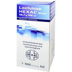Forstoppelse - Lactulose - Mave & Tarm Håndkøbsmedicin Lactulose Hexal Sirup 1000ml Løsning