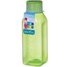 Microwave Safe Water Bottles Sistema Square Water Bottle 0.475L