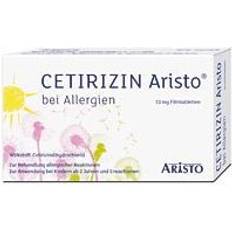 Asthma & Allergien Rezeptfreie Arzneimittel Cetirizine 10mg 50 Stk. Tablette