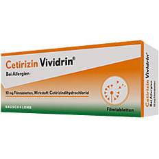 Asthma & Allergien Rezeptfreie Arzneimittel Cetirizine Vividrin 10mg 20Stk. Tablette