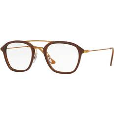 Ray-Ban Cadres optiques Rx7098 col. 5634 Hommes CarrÃ Maron