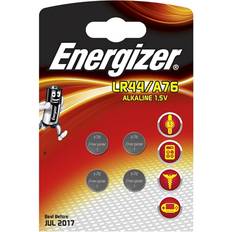 Energizer Batteria a bottone LR 44 1.5 V 4 pz. 150 mAh Alcalina/manganese AG13