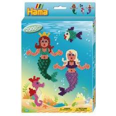 Hav Perler Hama Beads Midi Beads Ophængsæske Havfruer