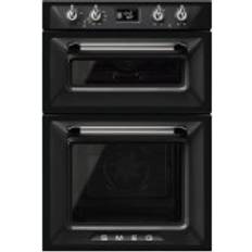 Built in Ovens - Telescopic Rails Smeg DOSF6920N1 Black