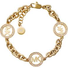 Michael Kors Logo Bracelet - Gold/Transparent