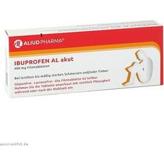 Rezeptfreie Arzneimittel Ibuprofen AL Akut 400mg 20Stk. Tablette