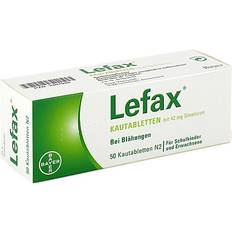 Lefax 50 stk Tyggetabletter
