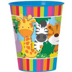 Fête pour enfants Gobelets en Plastique Amscan Jungle Friends Favour Cup