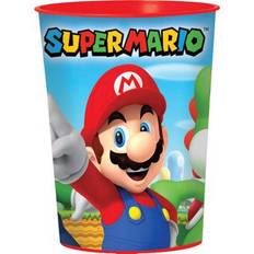 Red Plastic Cups Amscan Super Mario Favour Cup