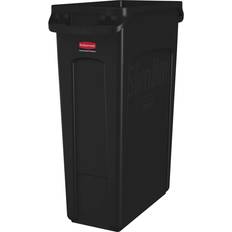 Rubbermaid Slim Jim Waste Container with Venting Channels 22.983gal