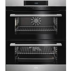 AEG Dual - Self Cleaning Ovens AEG DUK731110M Stainless Steel