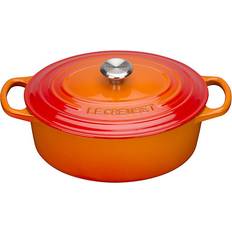 Le Creuset Volcanic Signature Cast Iron Oval with lid 2.6 L 23 cm