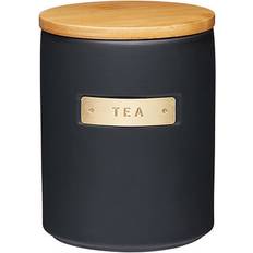 Wood Tea Caddies KitchenCraft MasterClass Tea Caddy 1L