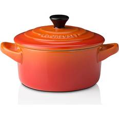 Terraglia Casseruole Piccole Le Creuset Volcanic Stoneware con coperchio 0.25 L 10 cm