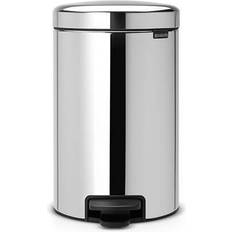 Plata Accesorios de baño Brabantia Cubo De Basura Con Pedal 12L